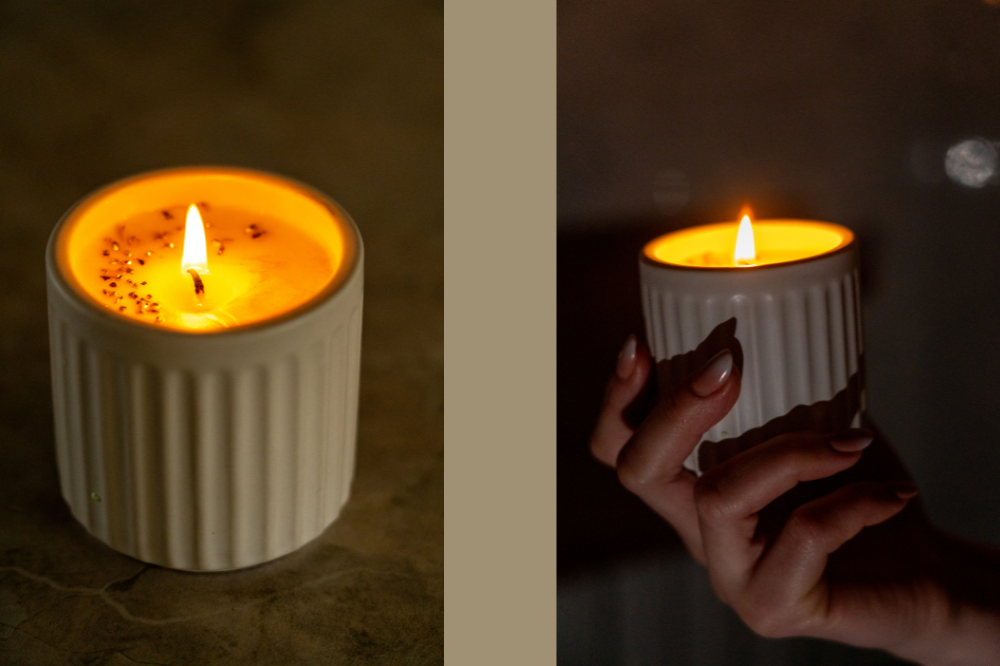 Norwena Secret Treasure Candle – Chocolate & Gold